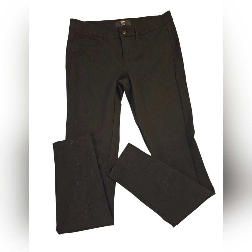 Mossimo Extensible Black Stretch Pants Size 8